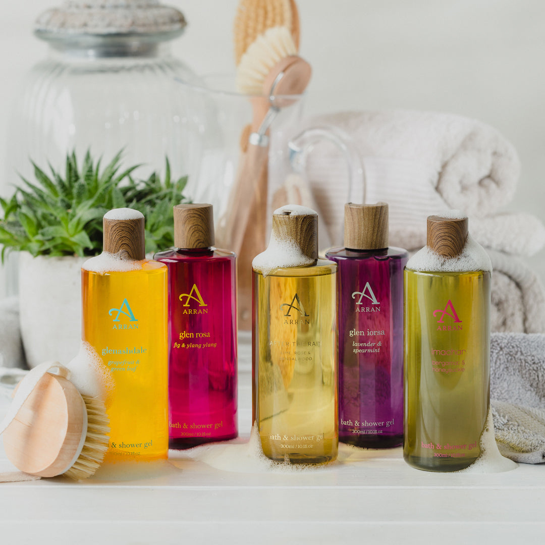 Our Bath & Shower Gel Picks ARRAN Sense of Scotland
