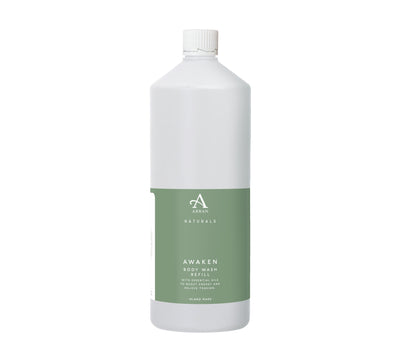 Awaken Mint & Eucalyptus Body Wash 1L Refill