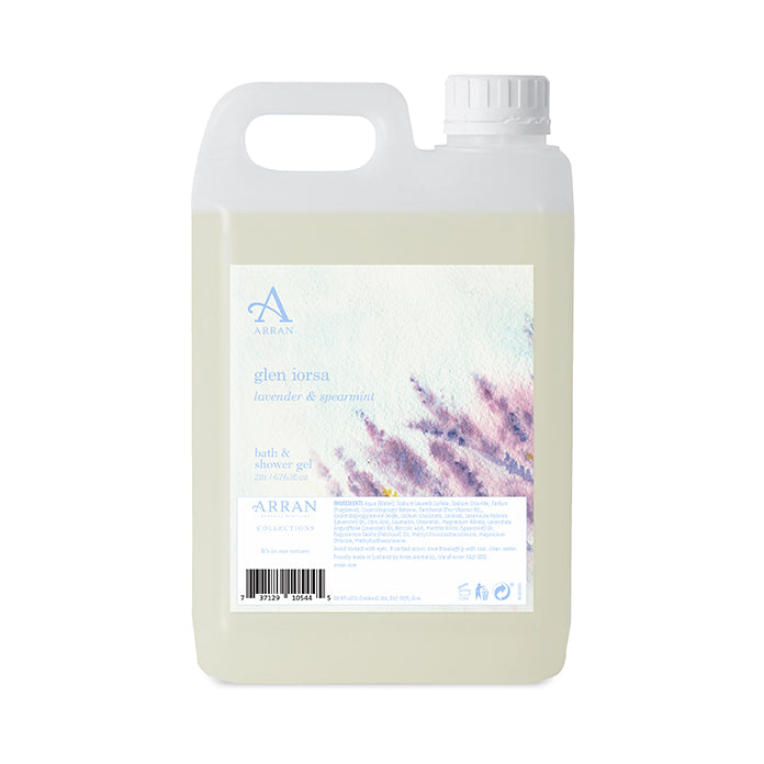 2L Glen Iorsa Bath & Shower Gel Refill ARRAN Sense of Scotland