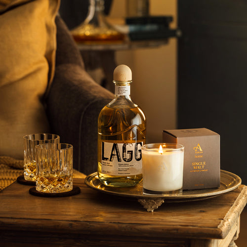 Introducing Single Malt Whisky: A Home Fragrance Crafted in Collaboration with Lagg Distillery