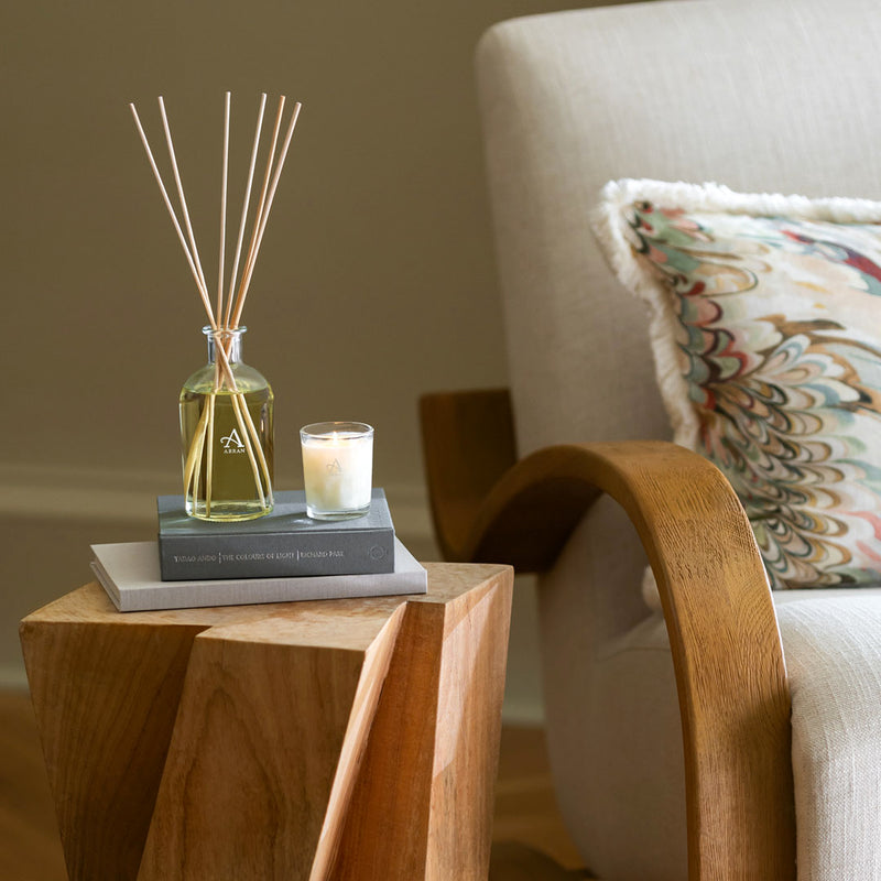 After the Rain Reed Diffuser | Lime, Rose & Sandalwood – ARRAN Sense of ...