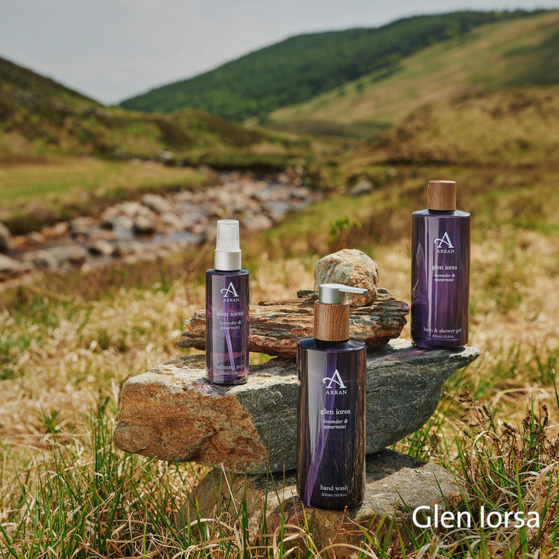Glen Iorsa Bath & Shower Gel Lavender & Spearmint ARRAN Sense of